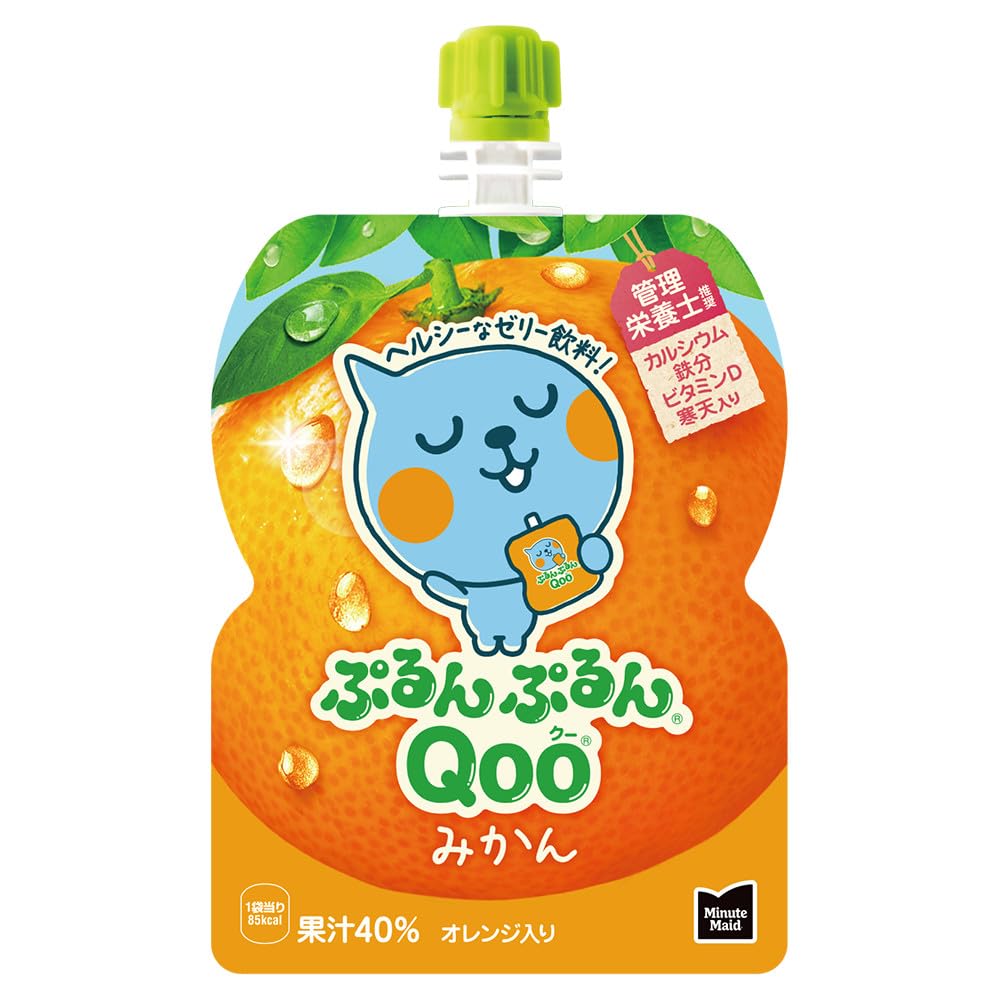 Amazon.co.jp: コカ・コーラ ミニッツ メイド ぷるんぷるんQoo みかん